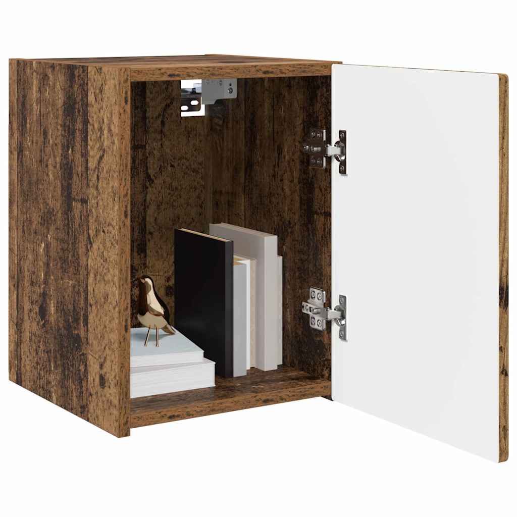 Tv Wall Cabinet 2 Pcs Staré Dřevo Kompozitní Dřevo