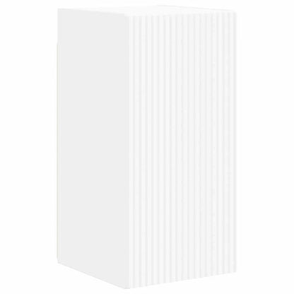 Tv Wall Cabinet 2 Pcs Bílá Kompozitní Dřevo