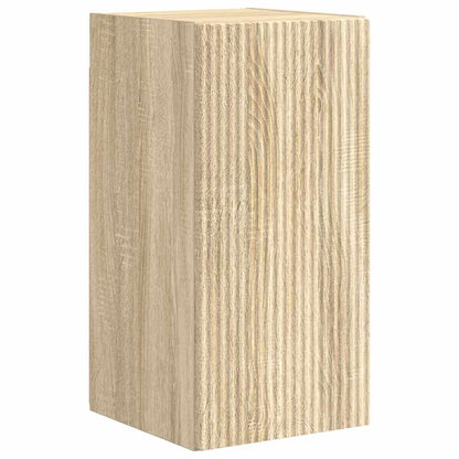 Tv Wall Cabinet 2 Pcs Sonoma Kompozitní Dřevo