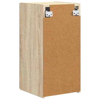 Tv Wall Cabinet 2 Pcs Sonoma Kompozitní Dřevo