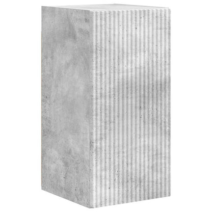 Tv Wall Cabinet 2 Pcs Beton Kompozitní Dřevo