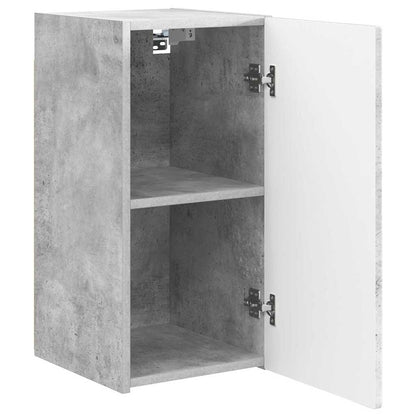 Tv Wall Cabinet 2 Pcs Beton Kompozitní Dřevo