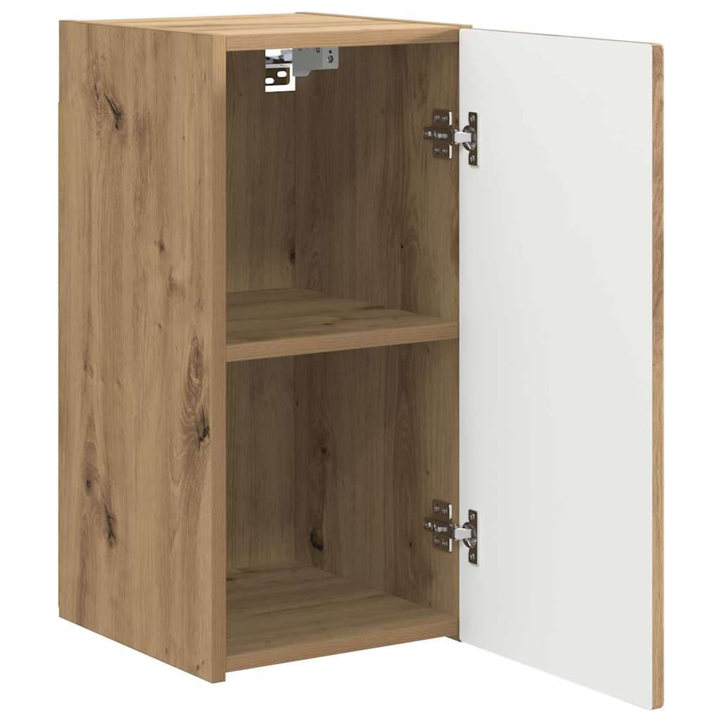 Tv Wall Cabinet 2 Pcs Umělecký Dub Kompozitní Dřevo