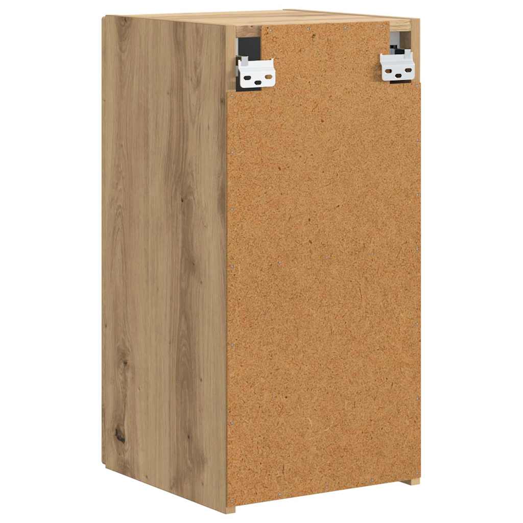 Tv Wall Cabinet 2 Pcs Umělecký Dub Kompozitní Dřevo