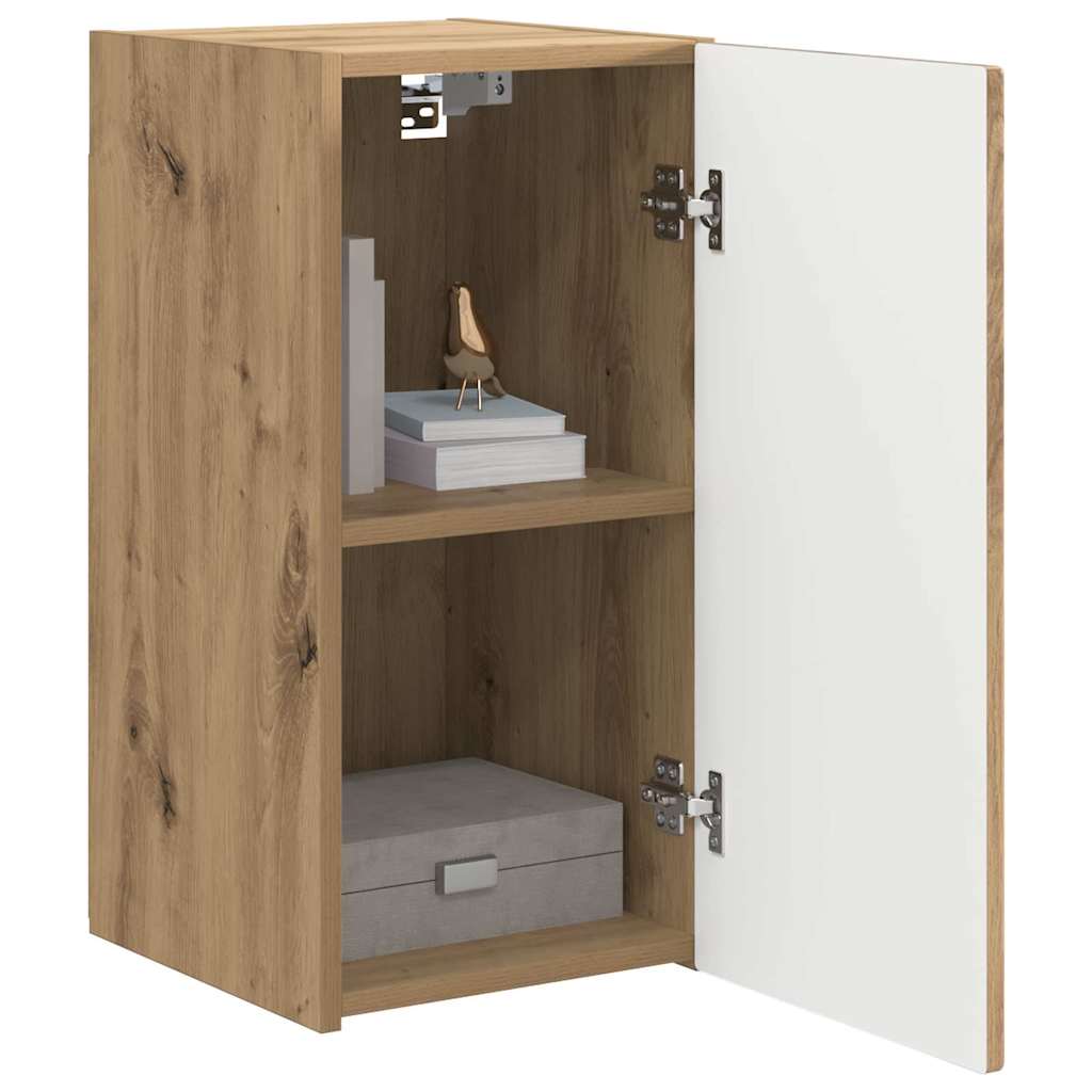 Tv Wall Cabinet 2 Pcs Umělecký Dub Kompozitní Dřevo