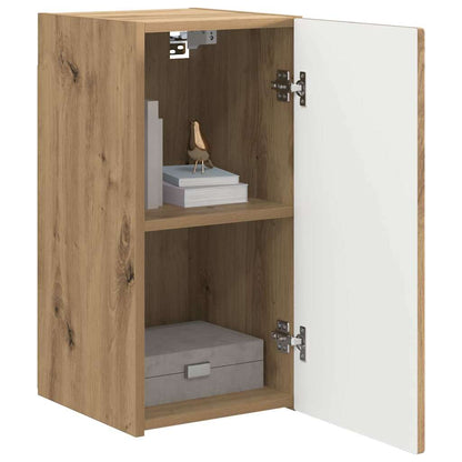 Tv Wall Cabinet 2 Pcs Umělecký Dub Kompozitní Dřevo
