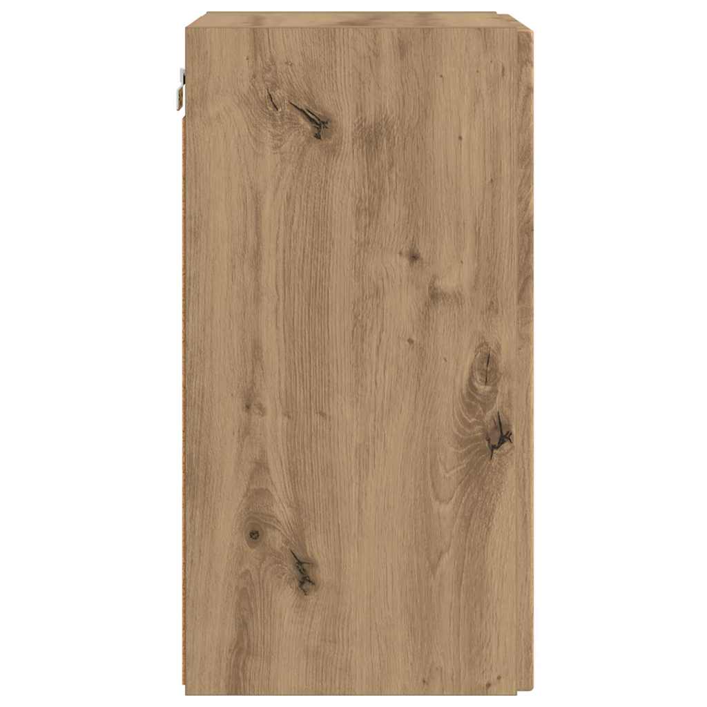 Tv Wall Cabinet 2 Pcs Umělecký Dub Kompozitní Dřevo