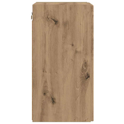 Tv Wall Cabinet 2 Pcs Umělecký Dub Kompozitní Dřevo