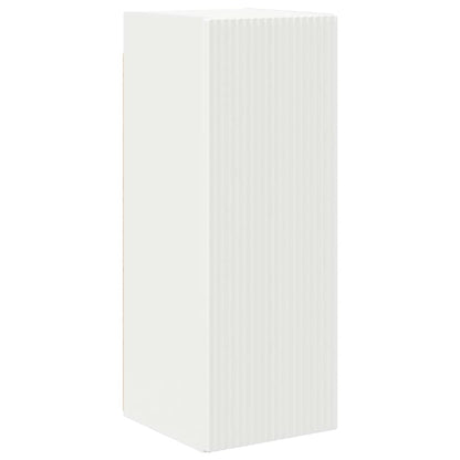Tv Wall Cabinet 2 Pcs Bílá Kompozitní Dřevo
