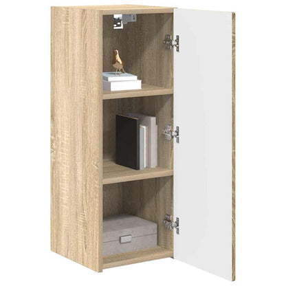 Tv Wall Cabinet 30 X 31 X 80 Cm Sonoma Kompozitní Dřevo