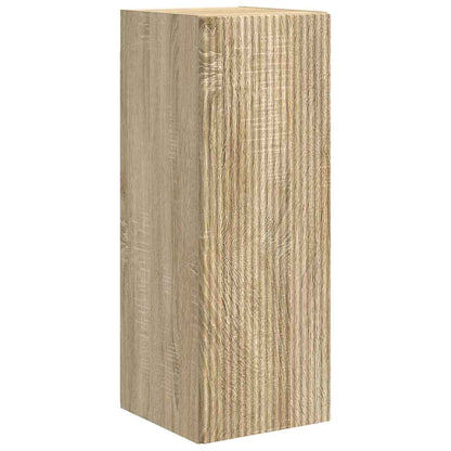 Tv Wall Cabinet 2 Pcs Sonoma Kompozitní Dřevo