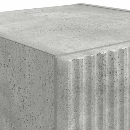 Tv Wall Cabinet 2 Pcs Beton Kompozitní Dřevo