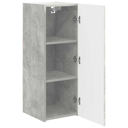 Tv Wall Cabinet 2 Pcs Beton Kompozitní Dřevo