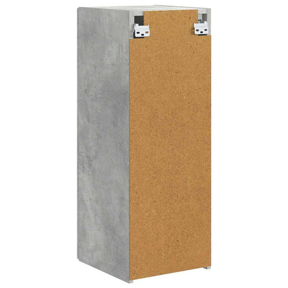 Tv Wall Cabinet 2 Pcs Beton Kompozitní Dřevo