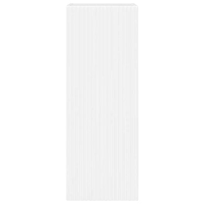 Tv Wall Cabinet 2 Pcs Lesklá Bílá Kompozitní Dřevo