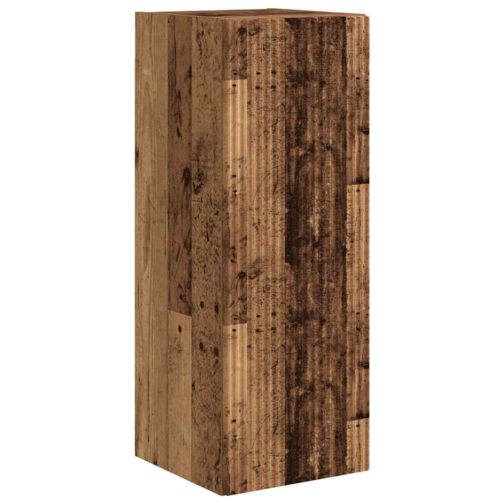 Tv Wall Cabinet 2 Pcs Staré Dřevo Kompozitní Dřevo