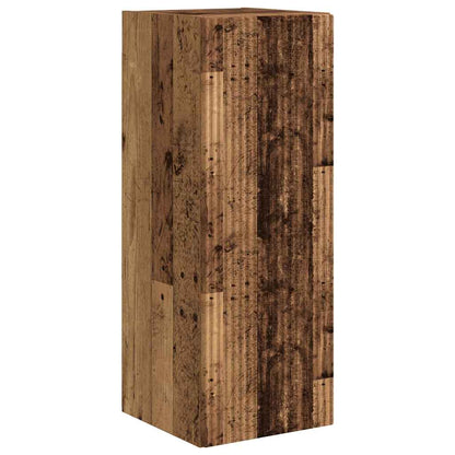 Tv Wall Cabinet 2 Pcs Staré Dřevo Kompozitní Dřevo