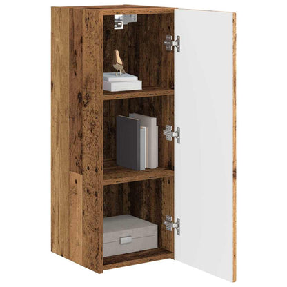Tv Wall Cabinet 2 Pcs Staré Dřevo Kompozitní Dřevo
