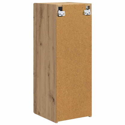 Tv Wall Cabinet 2 Pcs Umělecký Dub Kompozitní Dřevo