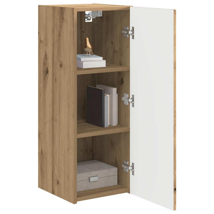 Tv Wall Cabinet 2 Pcs Umělecký Dub Kompozitní Dřevo