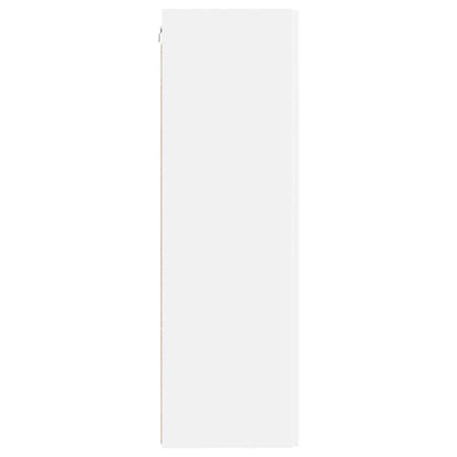 Tv Wall Cabinet 2 Pcs Bílá Kompozitní Dřevo