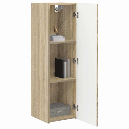 Tv Wall Cabinet 30 X 31 X 100 Cm Sonoma Kompozitní Dřevo