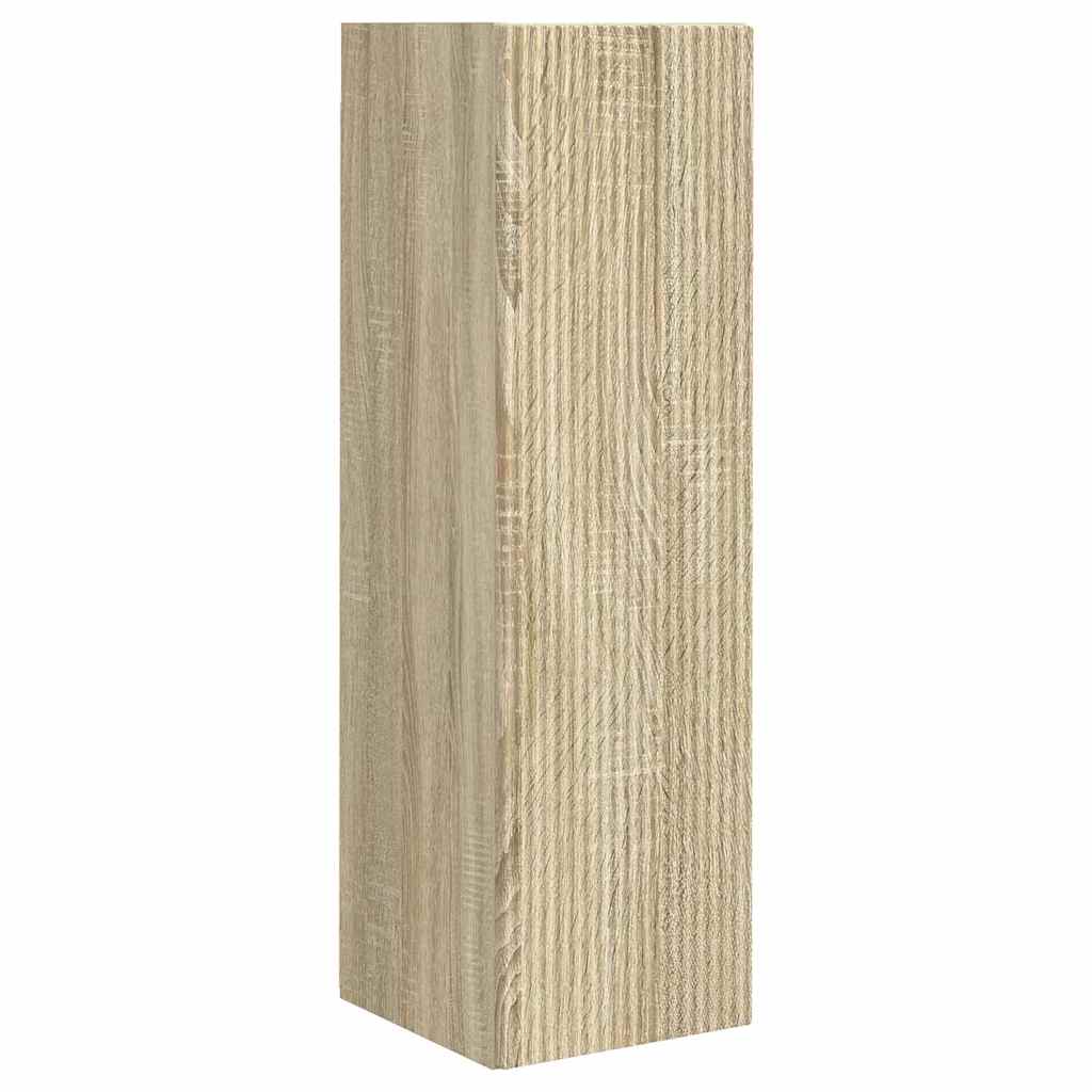 Tv Wall Cabinet 2 Pcs Sonoma Kompozitní Dřevo