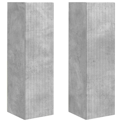 Tv Wall Cabinet 2 Pcs Beton Kompozitní Dřevo