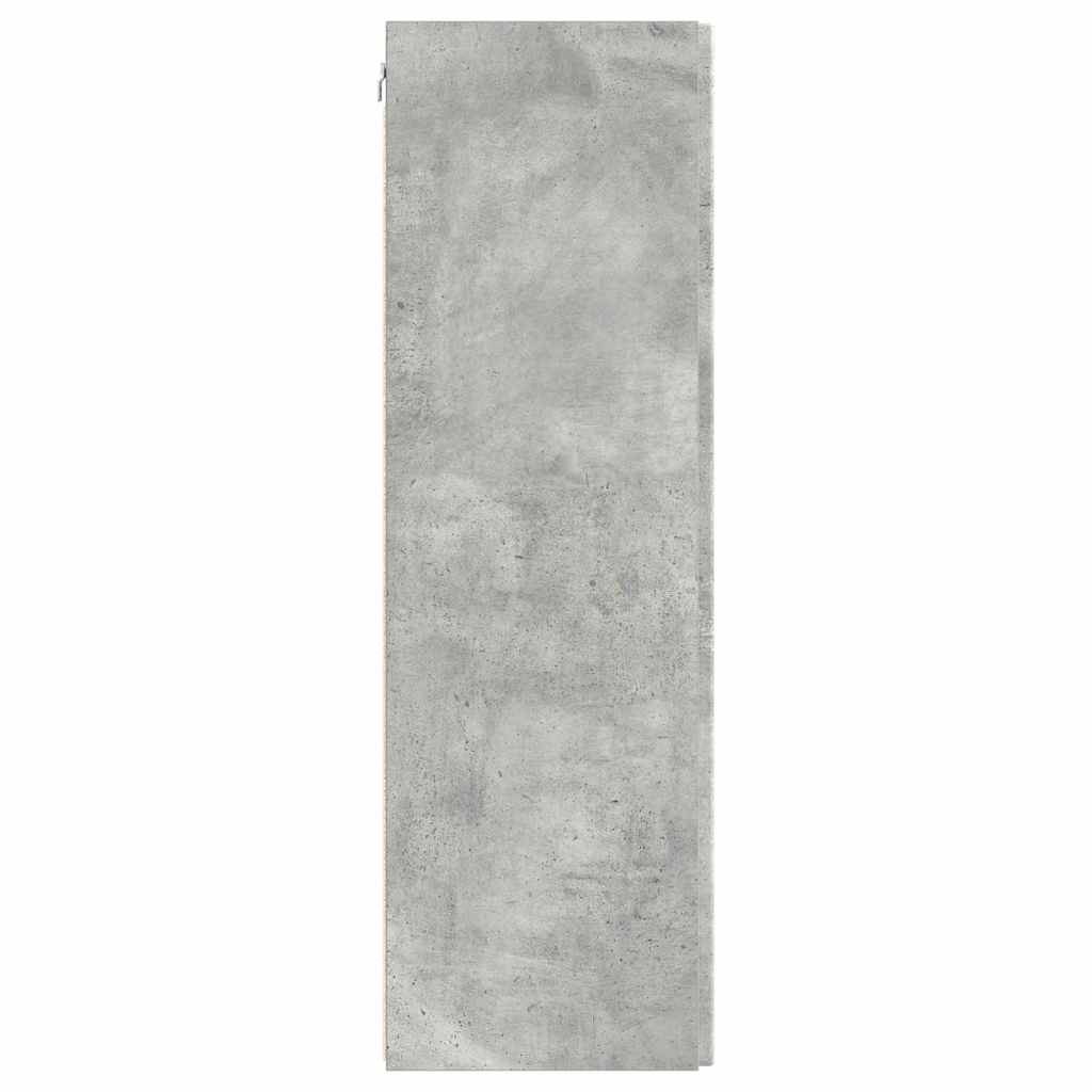 Tv Wall Cabinet 2 Pcs Beton Kompozitní Dřevo