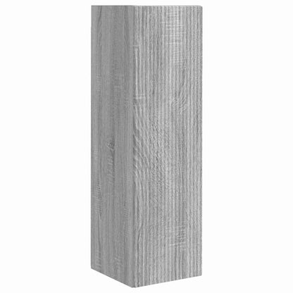 Tv Wall Cabinet 2 Pcs Šedá Sonoma Kompozitní Dřevo