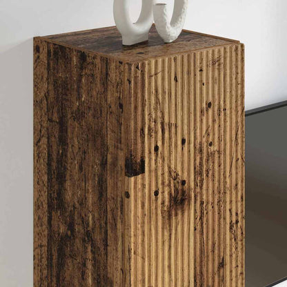 Tv Wall Cabinet 2 Pcs Staré Dřevo Kompozitní Dřevo