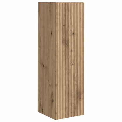 Tv Wall Cabinet 30 X 31 X 100 Cm Umělecký Dub Kompozitní Dřevo