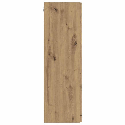 Tv Wall Cabinet 30 X 31 X 100 Cm Umělecký Dub Kompozitní Dřevo
