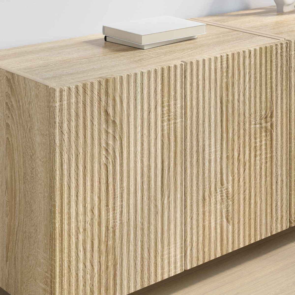 Tv Wall Cabinet 59,5 X 31 X 40 Cm Sonoma Dub Kompozitní Dřevo