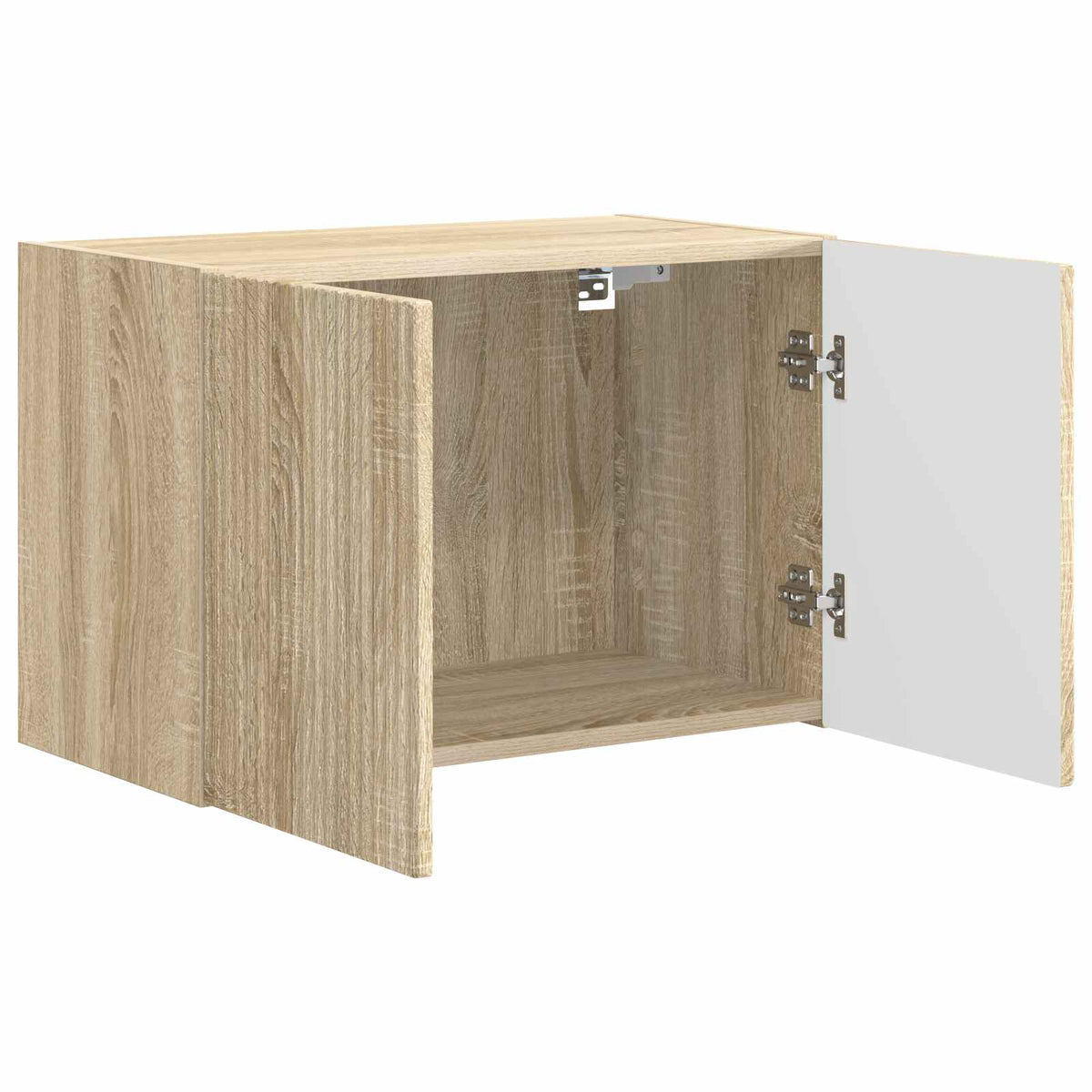 Tv Wall Cabinet 59,5 X 31 X 40 Cm Sonoma Dub Kompozitní Dřevo