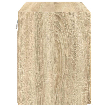 Tv Wall Cabinet 59,5 X 31 X 40 Cm Sonoma Dub Kompozitní Dřevo