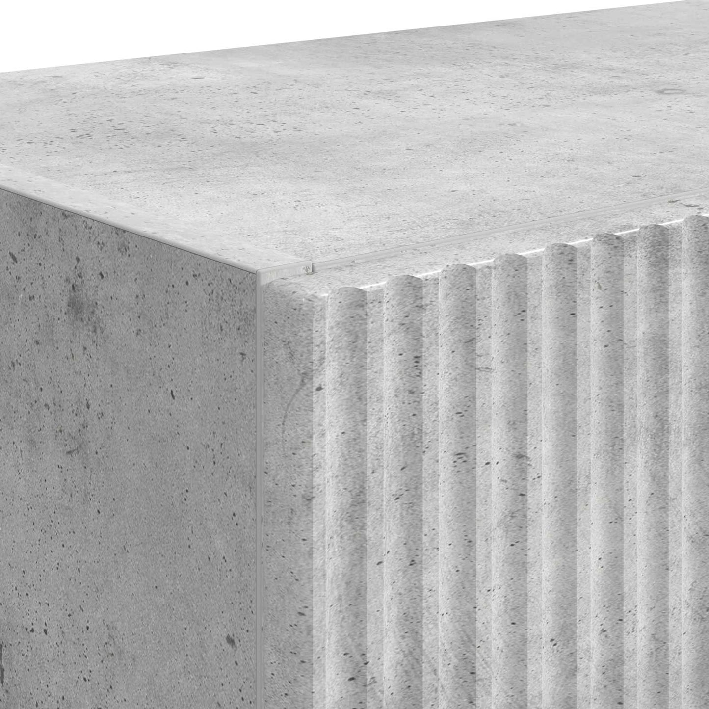 Tv Wall Cabinet 59,5 X 31 X 40 Cm Betonově Šedá