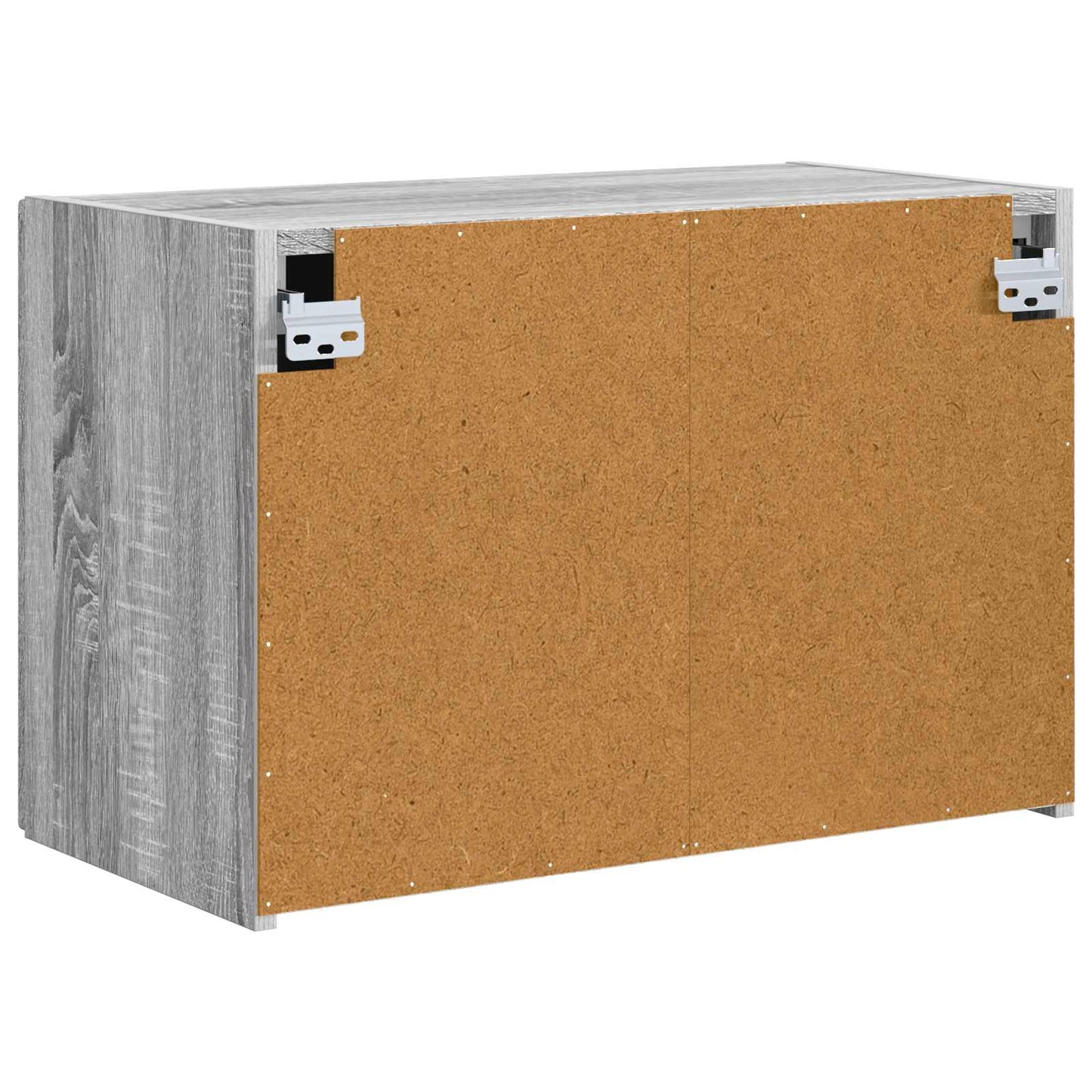 Tv Wall Cabinet 59,5 X 31 X 40 Cm Šedá Sonoma Kompozitní Dřevo