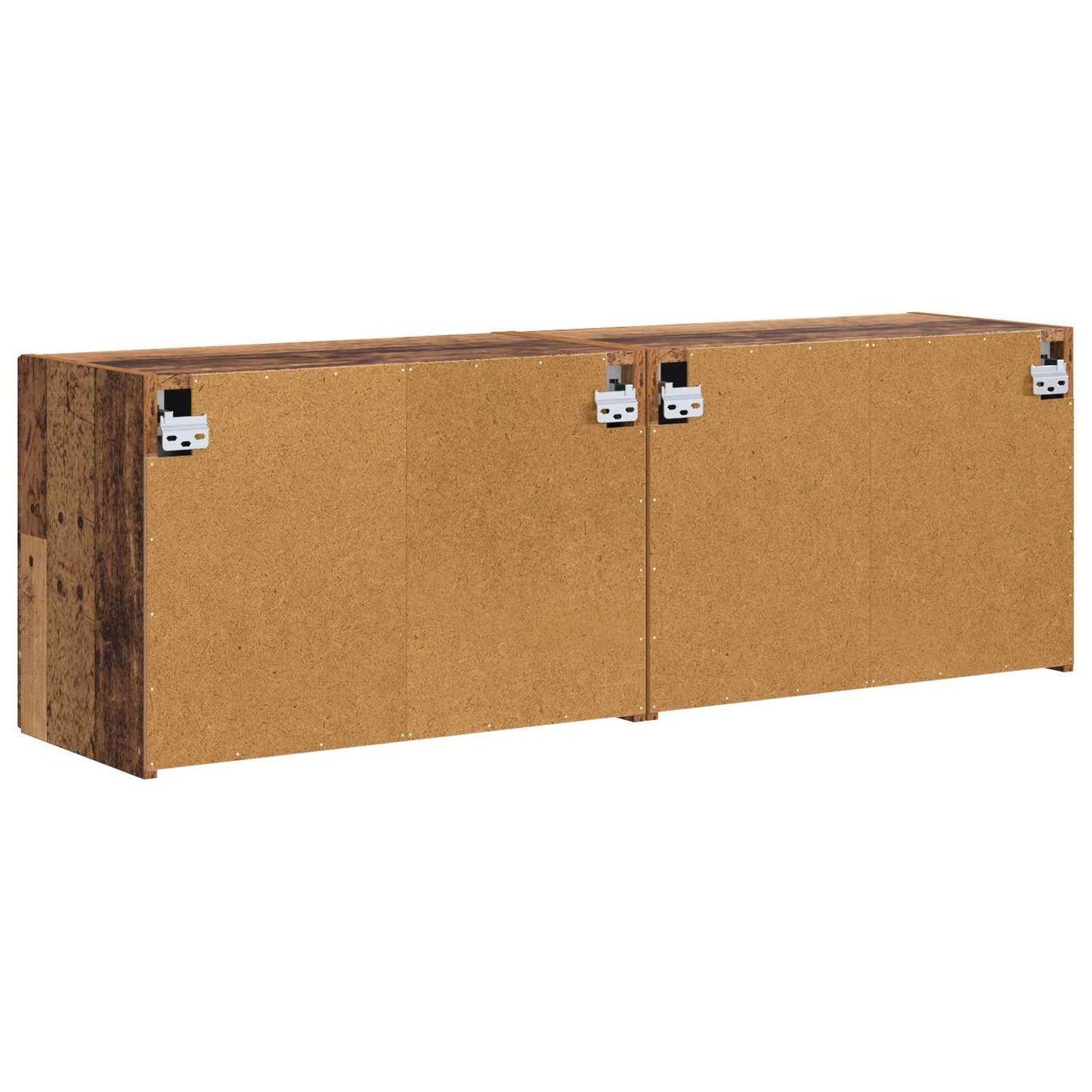 Tv Wall Cabinet 2 Pcs Staré Dřevo Kompozitní Dřevo
