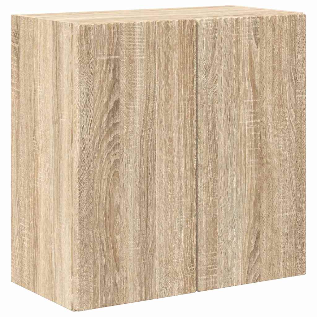 Tv Wall Cabinet 59,5 X 31 X 60 Cm Sonoma Dub Kompozitní Dřevo