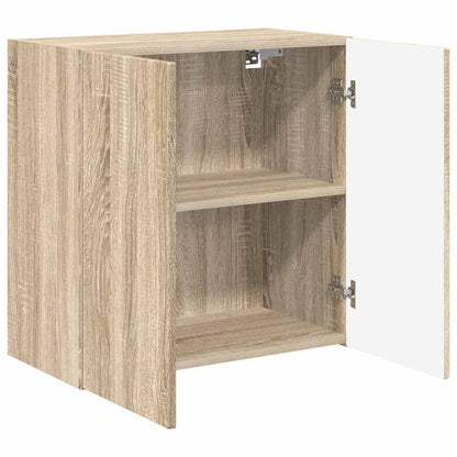 Tv Wall Cabinet 59,5 X 31 X 60 Cm Sonoma Dub Kompozitní Dřevo