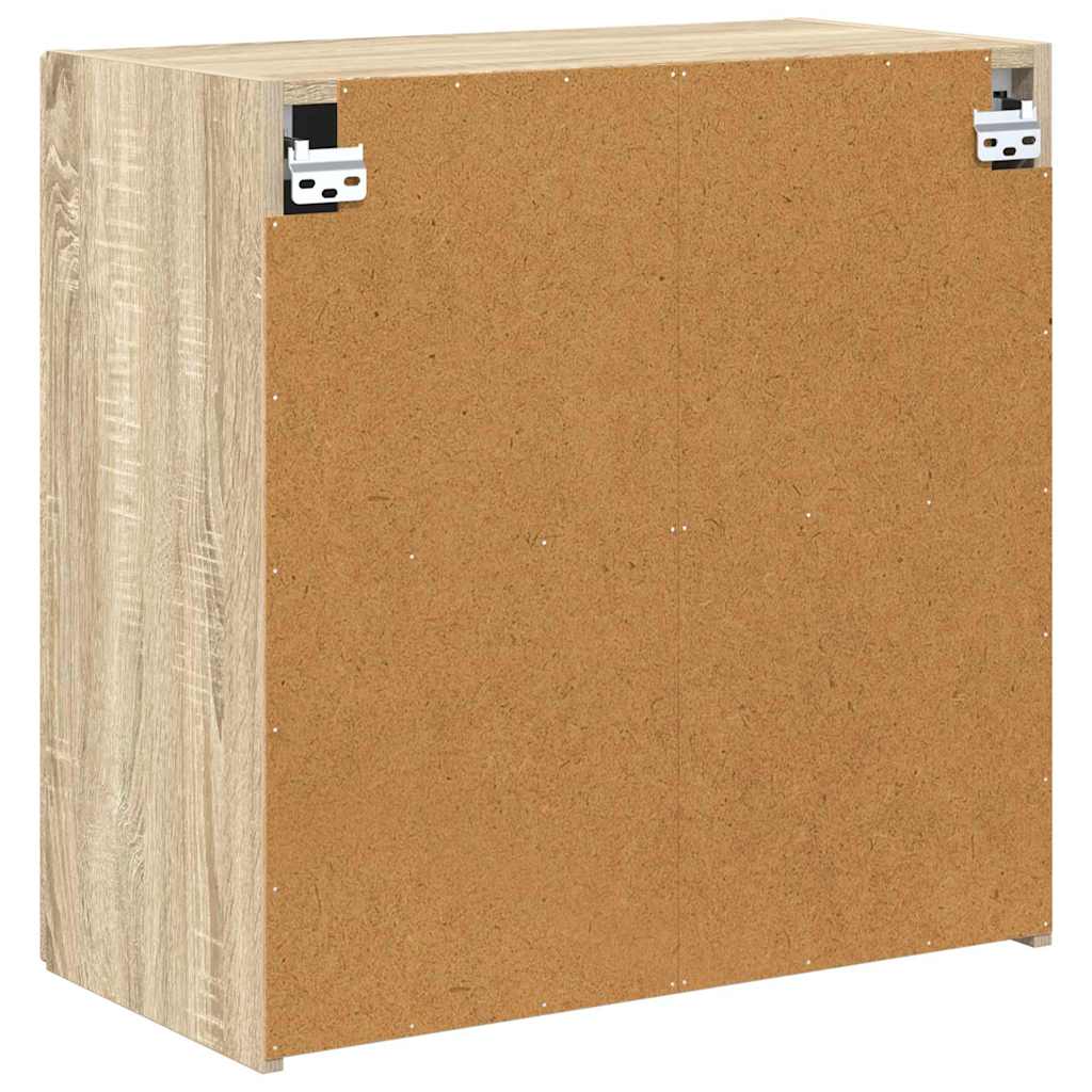 Tv Wall Cabinet 59,5 X 31 X 60 Cm Sonoma Dub Kompozitní Dřevo