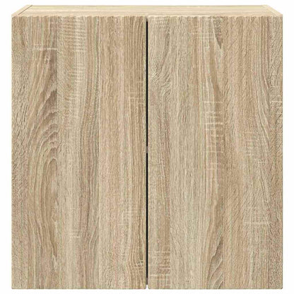 Tv Wall Cabinet 59,5 X 31 X 60 Cm Sonoma Dub Kompozitní Dřevo