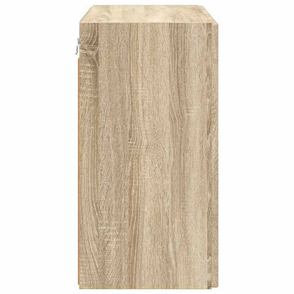 Tv Wall Cabinet 59,5 X 31 X 60 Cm Sonoma Dub Kompozitní Dřevo
