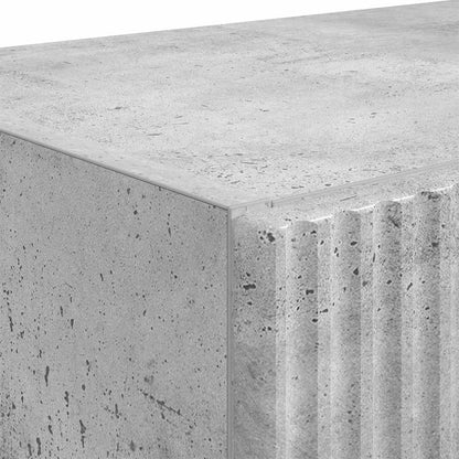 Tv Wall Cabinet 59,5 X 31 X 60 Cm Betonově Šedá