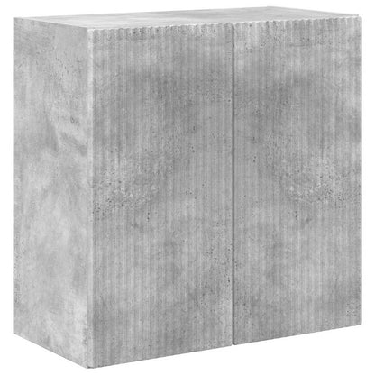 Tv Wall Cabinet 59,5 X 31 X 60 Cm Betonově Šedá