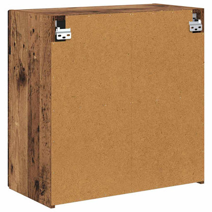 Tv Wall Cabinet 59,5 X 31 X 60 Cm Staré Dřevo Kompozitní Dřevo