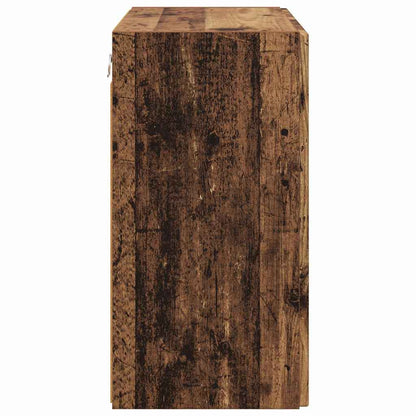 Tv Wall Cabinet 59,5 X 31 X 60 Cm Staré Dřevo Kompozitní Dřevo