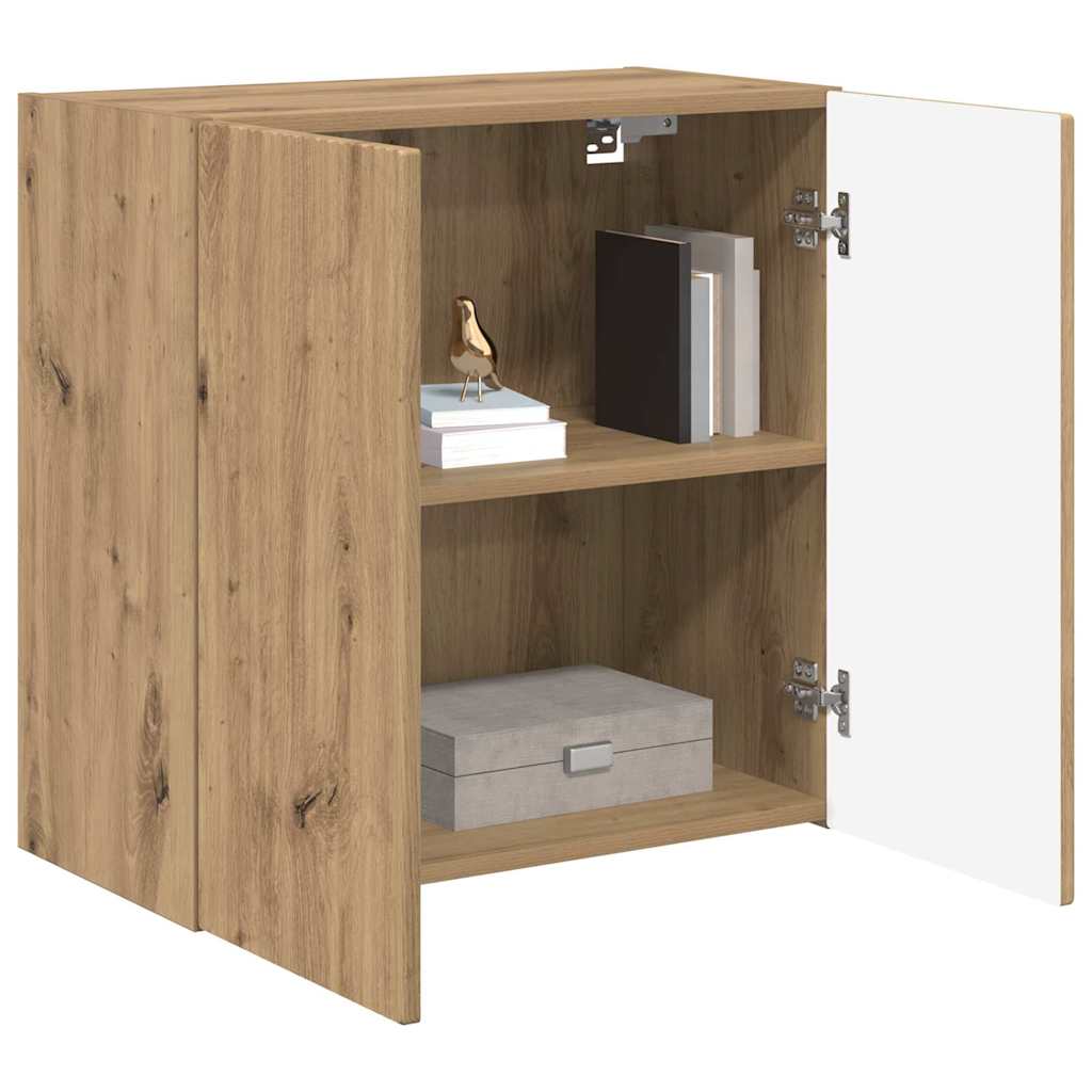 Tv Wall Cabinet 59,5 X 31 X 60 Cm Artisanový Dub