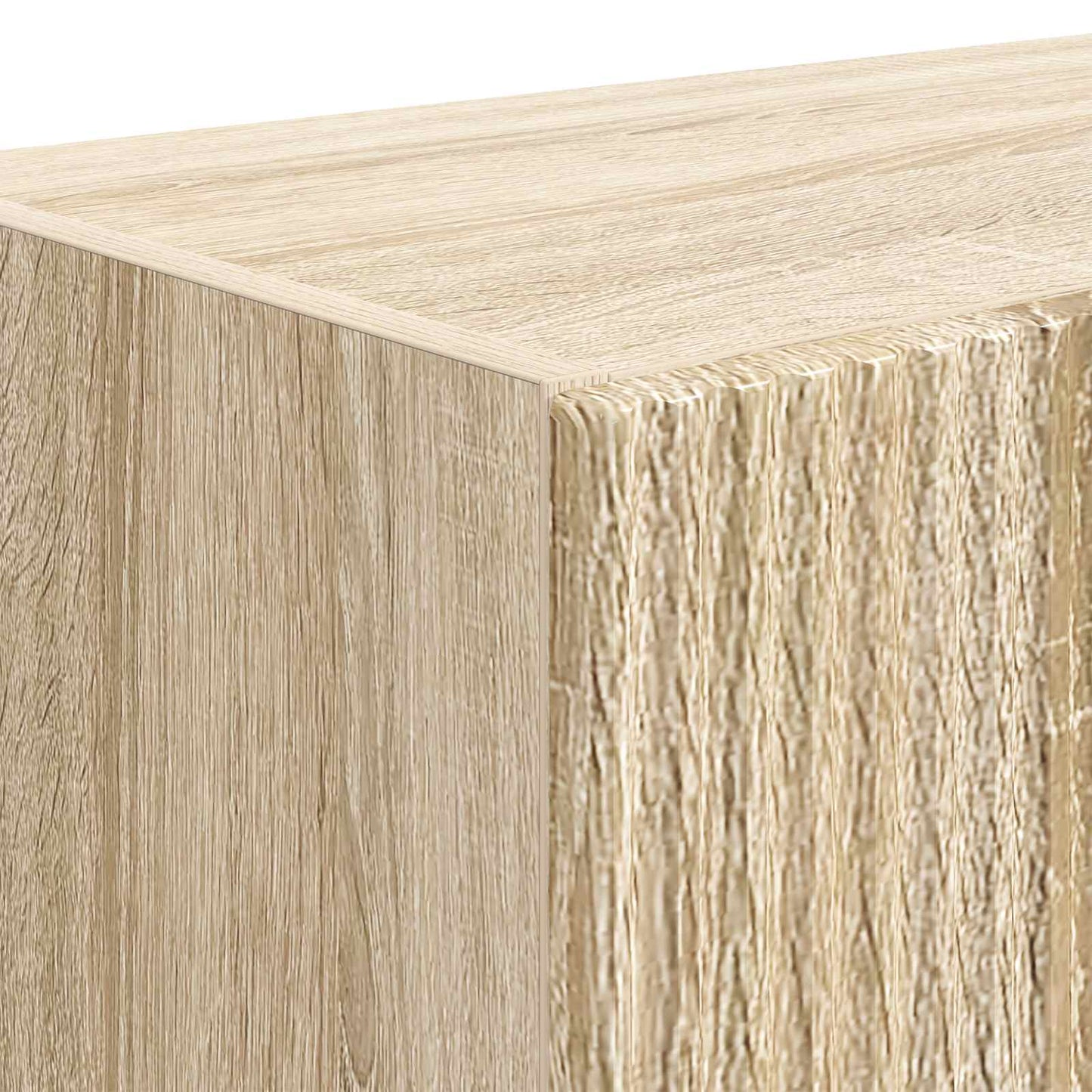 Tv Wall Cabinet 59,5 X 31 X 100 Cm Sonoma Dub Kompozitní Dřevo